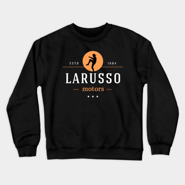 LaRusso Motors - Estd 1984 Crewneck Sweatshirt by BodinStreet